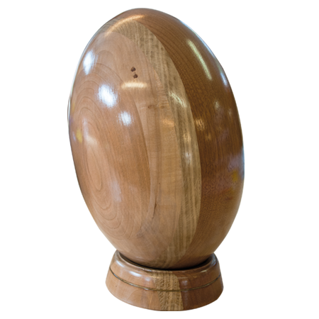 TROPHÉE BALLON BOIS + TEE