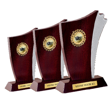TROPHEE VERRE-BOIS