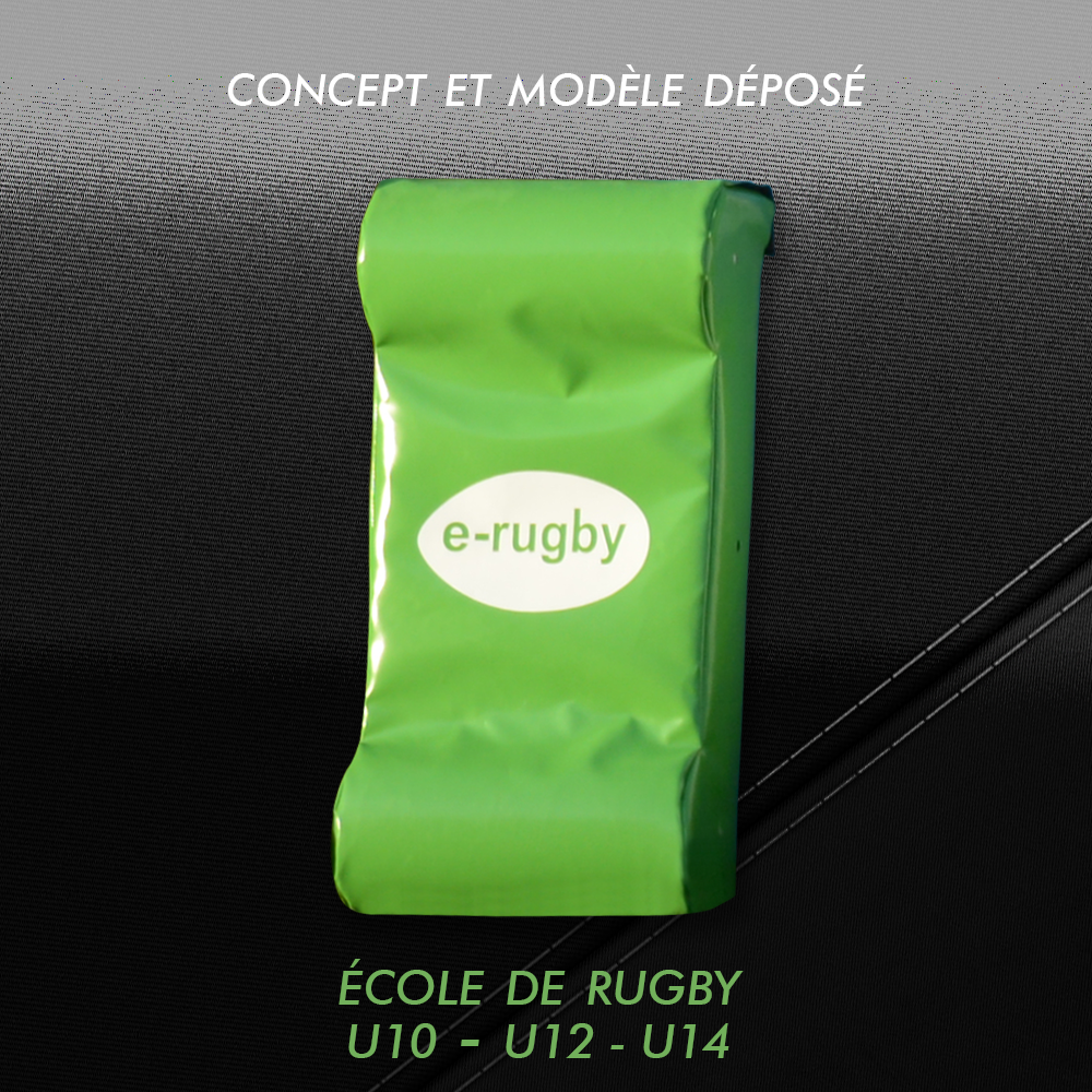 Bouclier de Percussion école de rugby Charlie