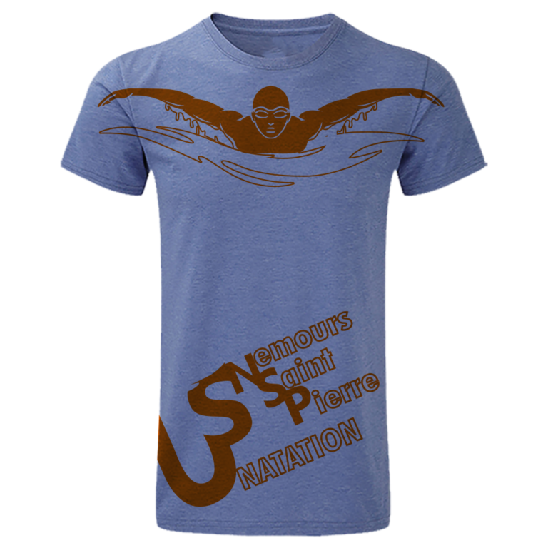 T-shirt-Sublimé-Nautique-Bleu